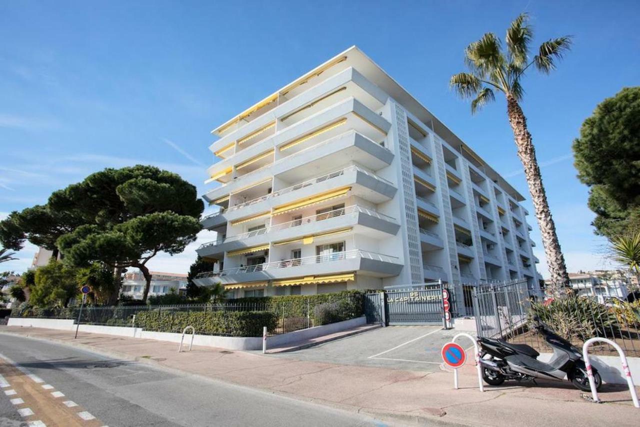 Grand Studio Neuf Face Port Et Plage, Parking Prive Golfe-Juan Luaran gambar