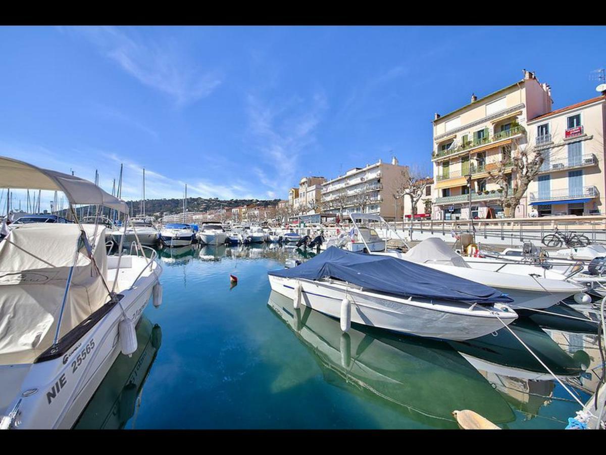 Grand Studio Neuf Face Port Et Plage, Parking Prive Golfe-Juan Luaran gambar